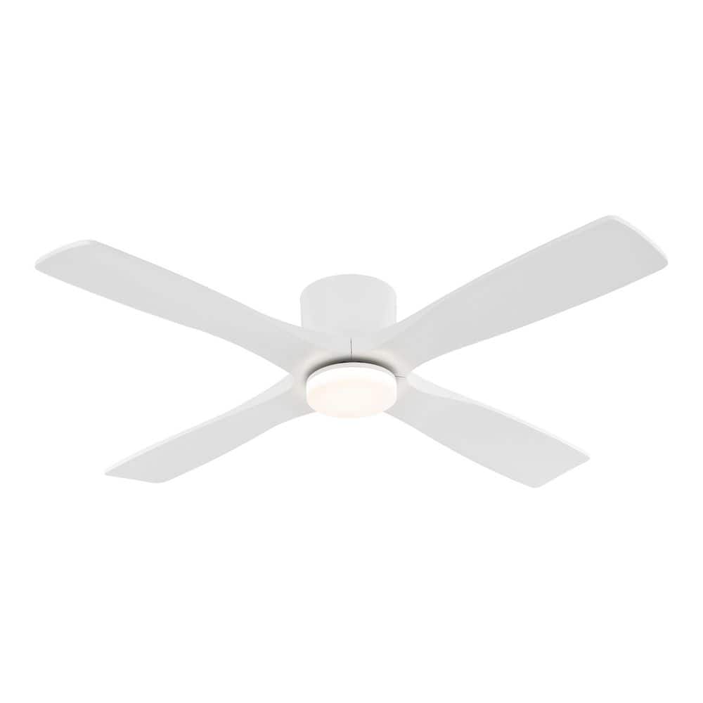 54 in. LED Indoor White Ceiling Fan with Remote price history on PriceWatchPro