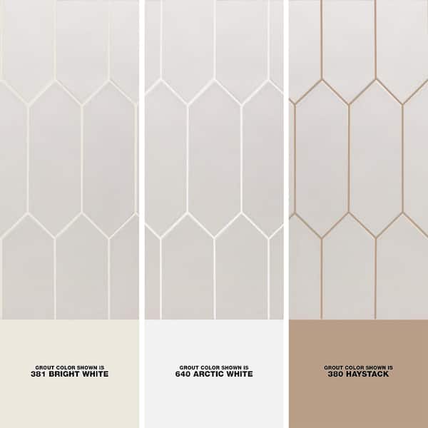 Ivy Hill Tile Russell White 4 in. x 12 in. 10 mm Matte Porcelain Subway Floor and Wall Tile (40 pieces 10.76 sq. ft. / Box) Ivy Hill Tile Russell White 4 in. x 12 in. 10 mm Matte Porcelain Subway Floor and Wall Tile (40 pieces 10.76 sq. ft. / Box)