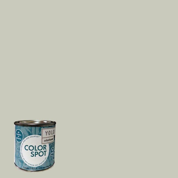 YOLO Colorhouse 8 oz. Stone .04 ColorSpot Eggshell Interior Paint Sample-DISCONTINUED