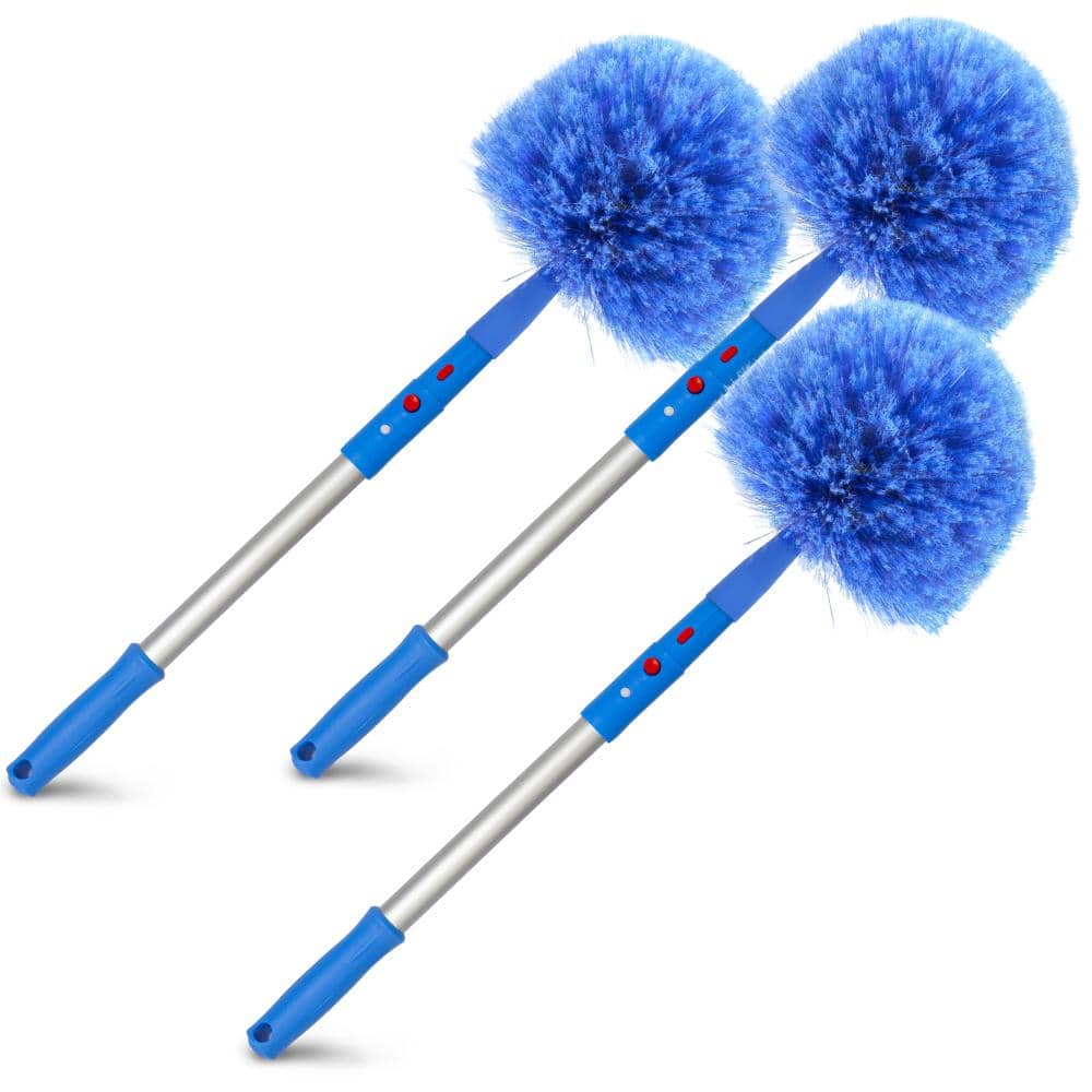 Ultimate Dusting Kit - Poly-Fiber Cobweb and Corner Duster Brush and 20 in. Aluminum Pole (3-Pack) price history on PriceWatchPro