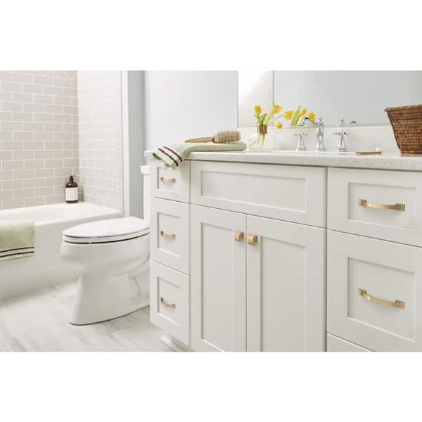 Candler 3-3/4 in. (96mm) Classic Champagne Bronze Arch Cabinet Pull