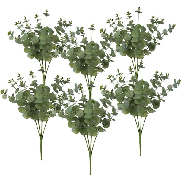 A & B Home 19 .7 in. Green Artificial Assorted Flowers Floral Arrangements