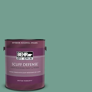 BEHR MARQUEE 1 gal. #S410-4 Copper Patina One-Coat Hide Satin Enamel  Interior Paint & Primer 745401 - The Home Depot