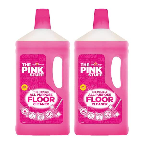 The Pink Stuff 1L All Purpose Liquid Floor Cleaner Concentrate (2-Pack)