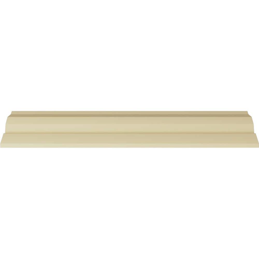 Attica Acanthus Leaf White Polyurethane Crown Moulding