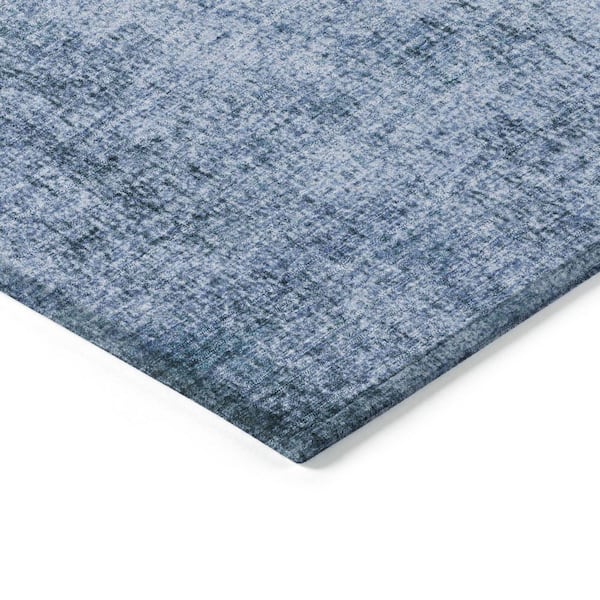 Chantille Machine Washable Indoor/Outdoor Abstract ACN1903 Blue 10 ft. x 14 ft. Accent Rug