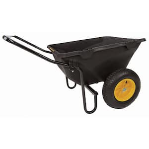7 cu. ft. Heavy Duty Utility Yard Garden Wheelbarrow Cub Cart