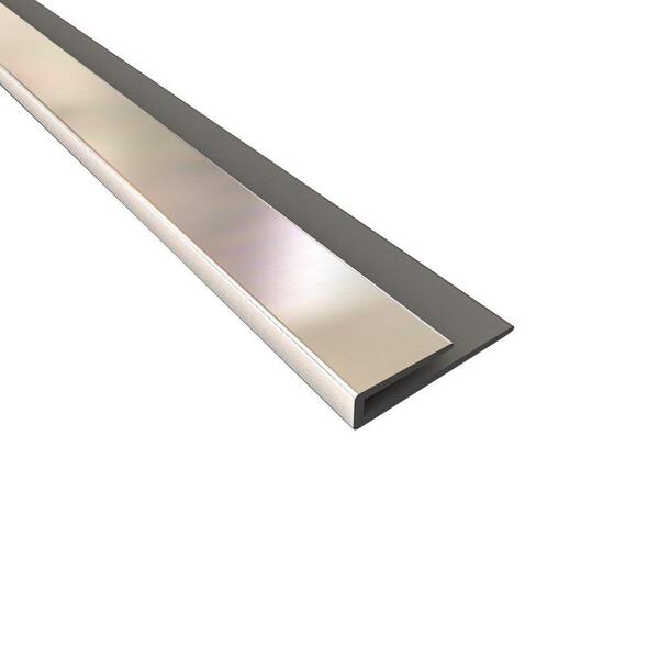 Fasade 4 ft. Chrome J-Trim