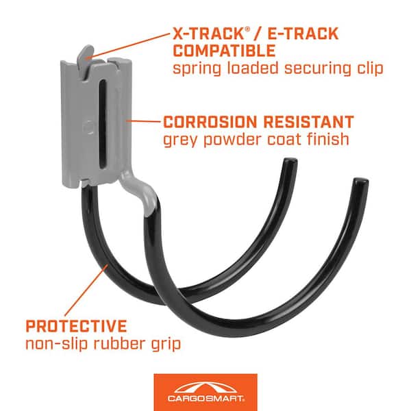 Premium Coated Dual Arm J Hook (1-Pack)