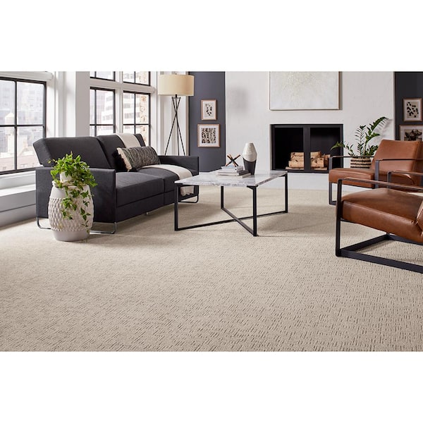 Lake Mohr - Hillside - Beige 45 oz. Triexta Pattern Installed Carpet