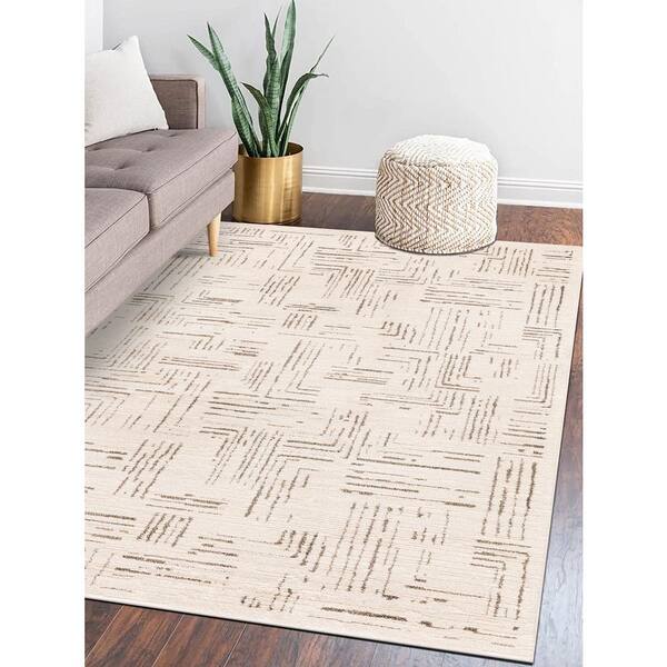 heritage modern rug carpet - 160×230cm Oriental Weavers Evolution 7770J Beige/ Charcoal Area Rug