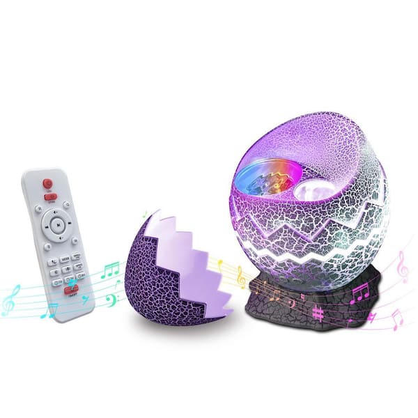1920 x 1080 Star Projector for Indoor - Bedroom Ceiling Light - Dinosaur Egg with 50 Lumens - Aurora Light