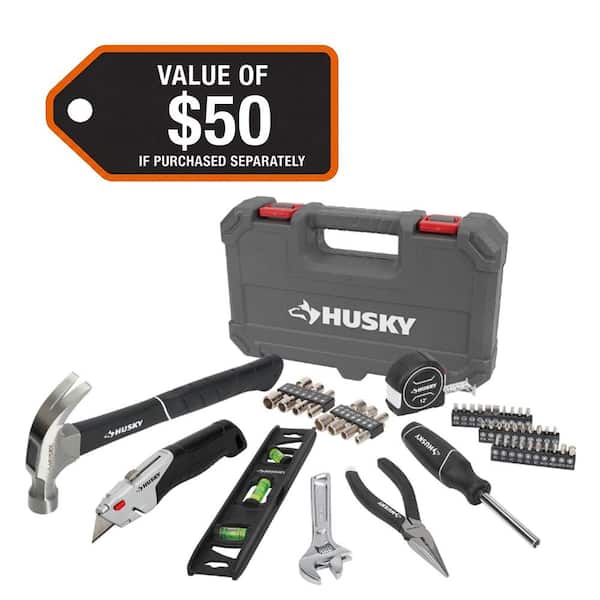 52-Piece Homeowner's Tool Kit
