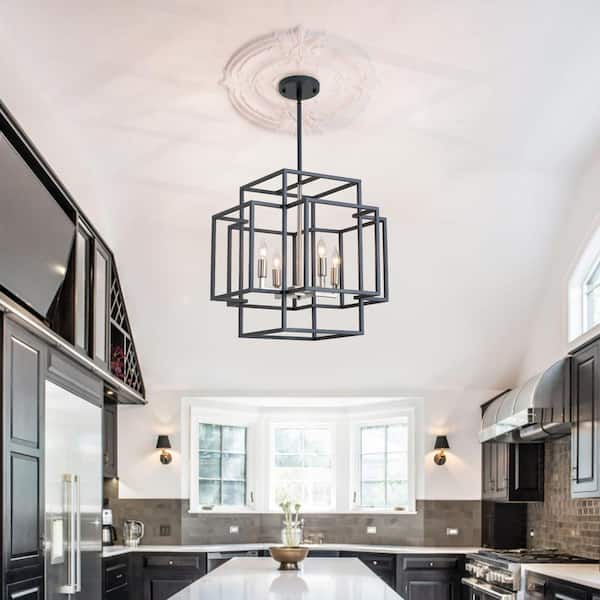 Black And Brushed Nickel Magic Home Pendant Lights Mhx Y 020208g 64 600 