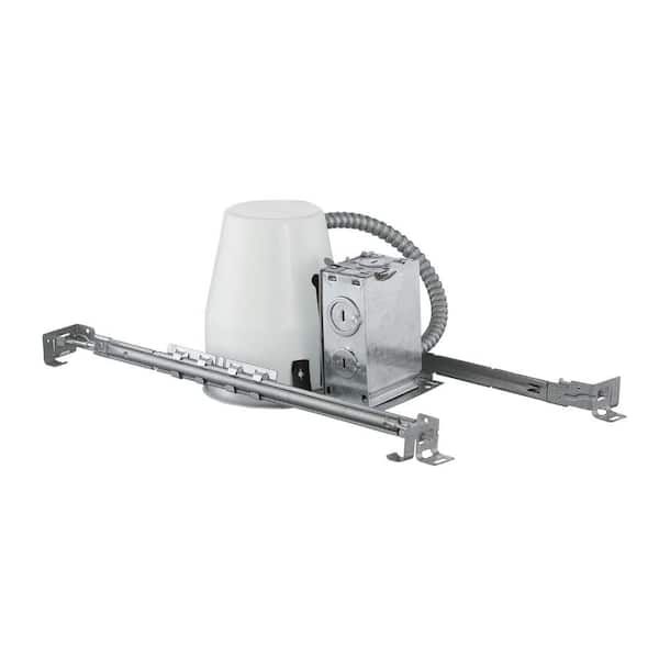 PRIVATE BRAND UNBRANDED 4 in. Non-IC Rated New Construction Recessed Housing (6-Pack)