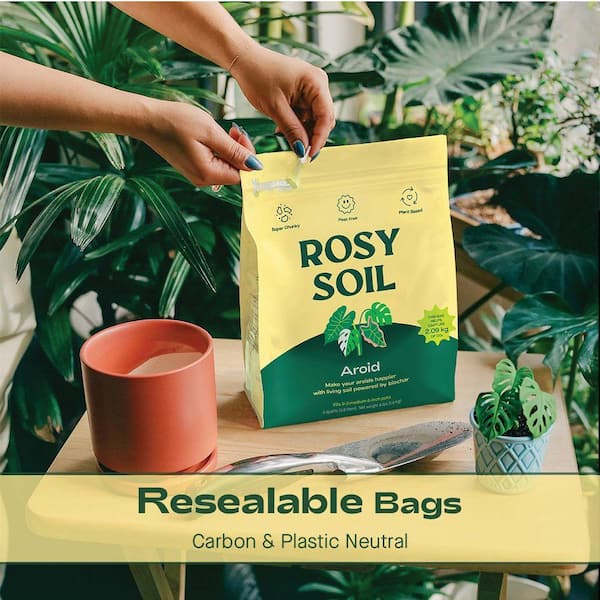 Rosy Soil Indoor Aroid Soil Potting Mix 4 qt
