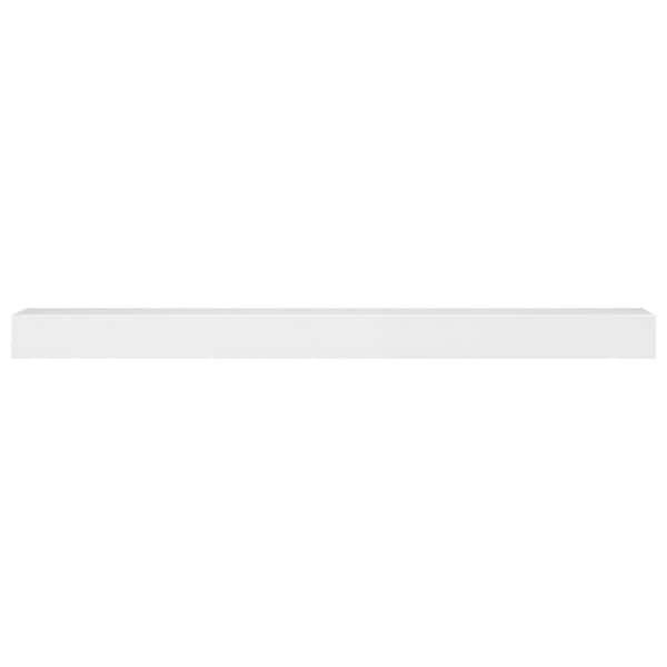 The Tyler White 5 ft. Fireplace Cap-Shelf Mantel