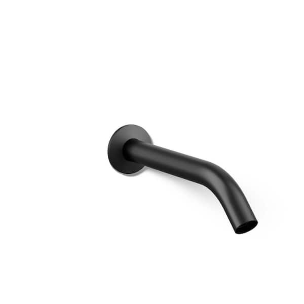 KOHLER Components Wall-Mount Bath Spout Matte Black