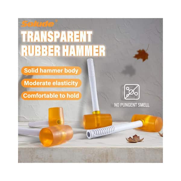 Double-Faced Soft Mallet Rubber Hammers
