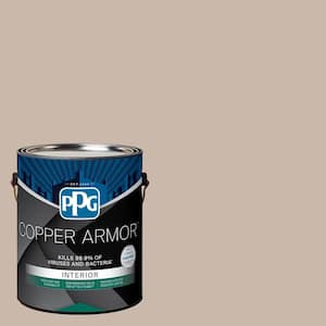 1 gal. PPG18-03 Grey Mauve Eggshell Antiviral and Antibacterial Interior Paint with Primer