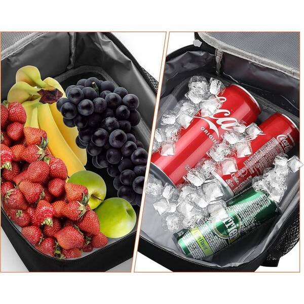 Misopily 8 qt. Reusable Insulated Lunch Box Cooler for Men and