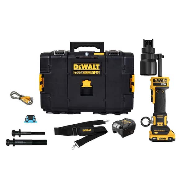 20V Lithium-Ion Cordless Knock-Out Tool Kit with 2 Ah Battery, Charger and Kit Box