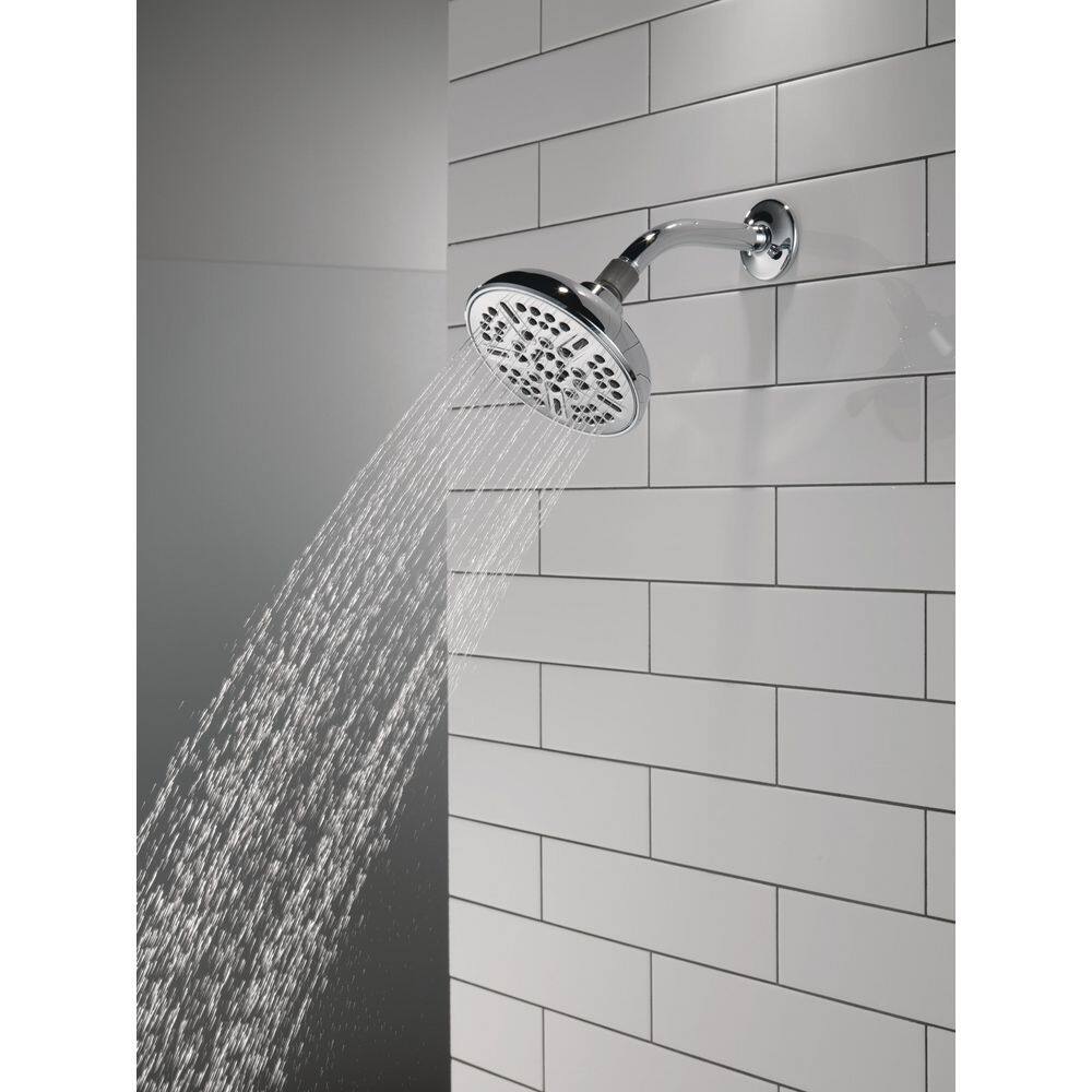 Chrome Multi-Head Adjustable Wall Mounted Shower Head