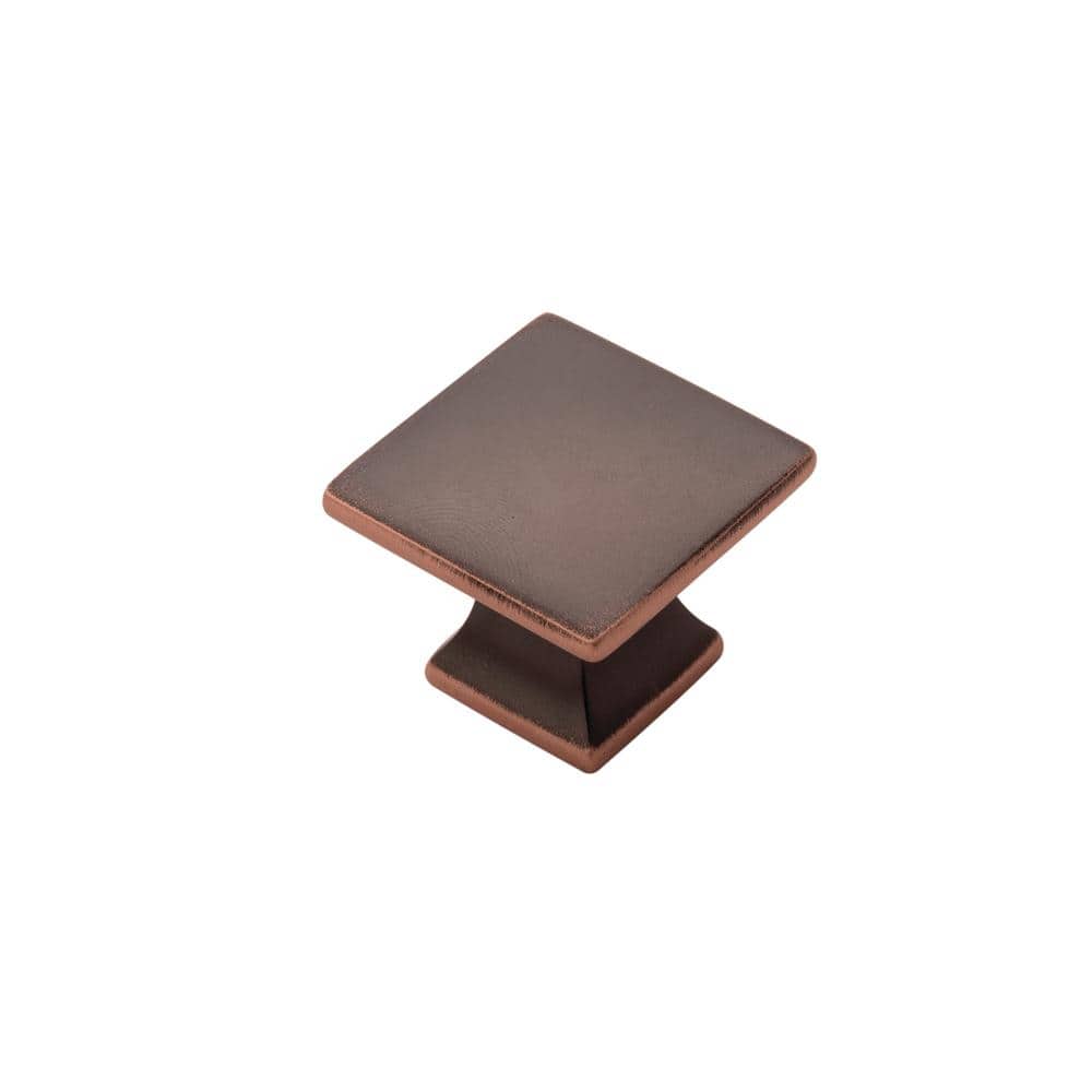 Studio Collection Knob 1-1/4 in. Dia Square Oil-Rubbed Bronze Cabinet Knob price history on PriceWatchPro