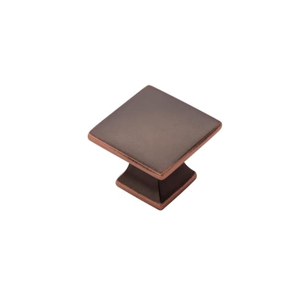 Studio Collection 1-1/4 in. Dia Oil-Rubbed Bronze Highlighted Finish Cabinet Door and Drawer Knob (10-Pack)