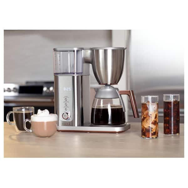 GE Stainless Steel Drip Coffee Maker with 10 Cup Thermal Carafe G7CDABSSPSS  - The Home Depot