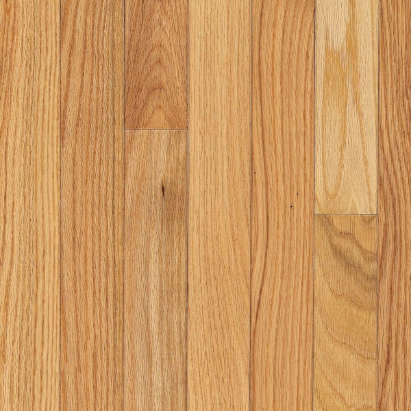 Take Home Sample - American Originals Natural Oak 3/4 in. T x 3-1/4 in. W Smooth Solid Hardwood Flooring