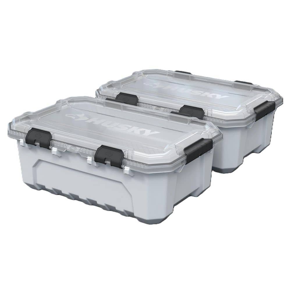 12 gal. Pro Duty Waterproof White Tote (2-Pack) price history on PriceWatchPro