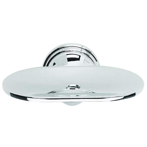 Croydex Westminster Soap Dish in Chrome