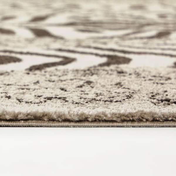 Jabari Brown 8 ft. x 10 ft. Area Rug