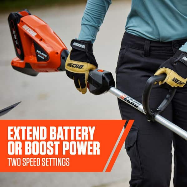 ECHO 56-Volt Cordless Battery Powered Brushless Lawn Edger with