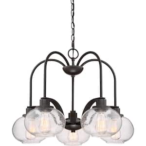 Trilogy 5-Light Old Bronze Chandelier