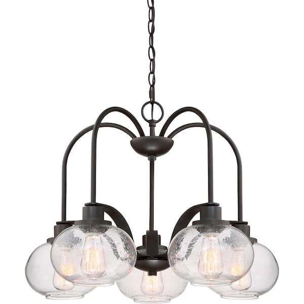 Quoizel Trilogy 5-Light Old Bronze Chandelier