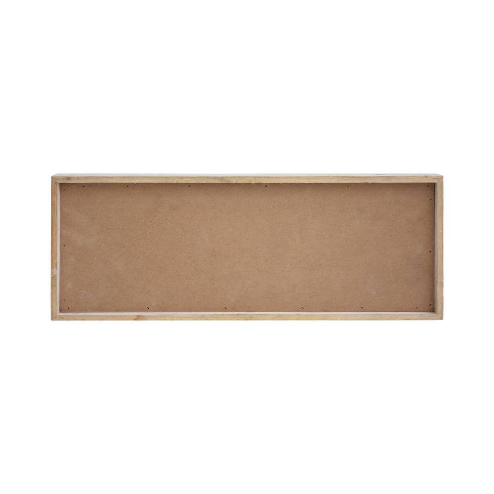 Rustic Brown Wood Merry Christmas Tabletop Sign with Black Background