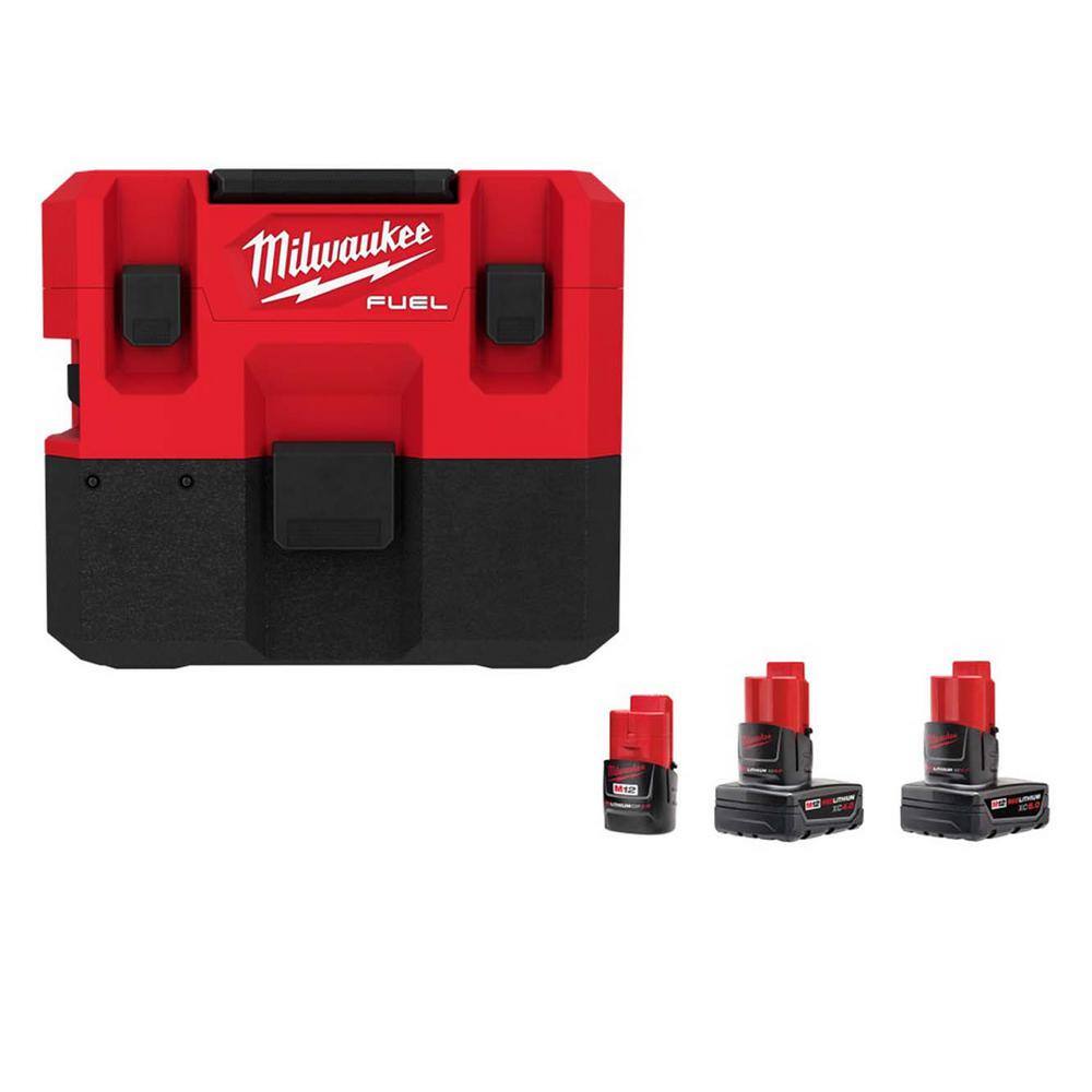 Milwaukee m12 discount wet dry vac