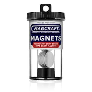 Rare Earth 3/4 in. x 1/16 in. Disc Magnet (10-Pack)
