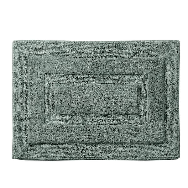  Lucky Brand Striped Stonewash Cotton Bath Rug, 20 x 34, Navy  Blue : Home & Kitchen