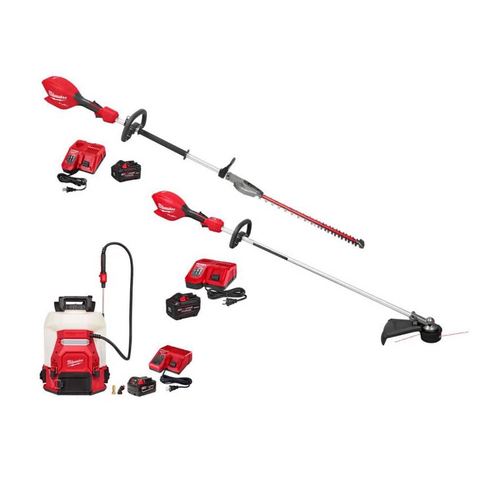 M18 Fuel 18V 20 in. Brushless Cordless Battery Powered Short Pole Hedge Trimmer Kit w/ Pesticide Sprayer, String Trimmer price history on PriceWatchPro