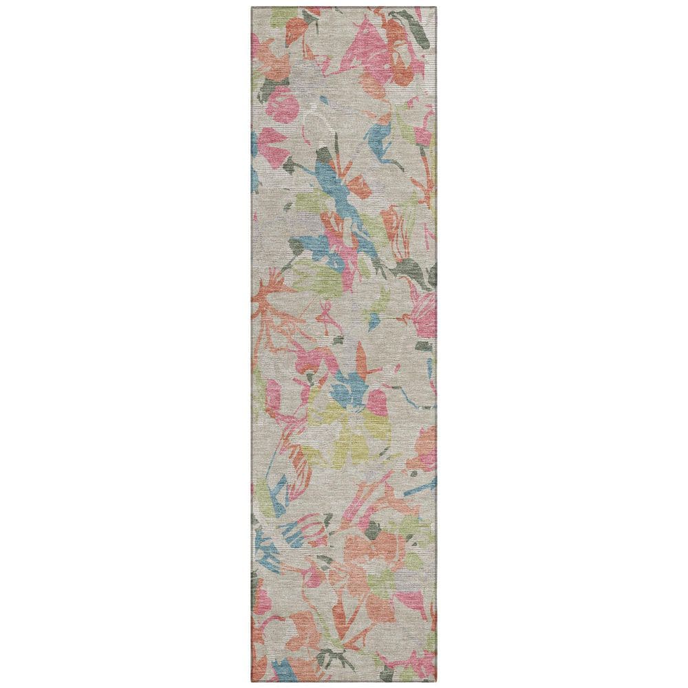Chantille Machine Washable Indoor/Outdoor Abstract ACN3005 Beige 2 ft. x 7 ft. Runner Rug price history on PriceWatchPro