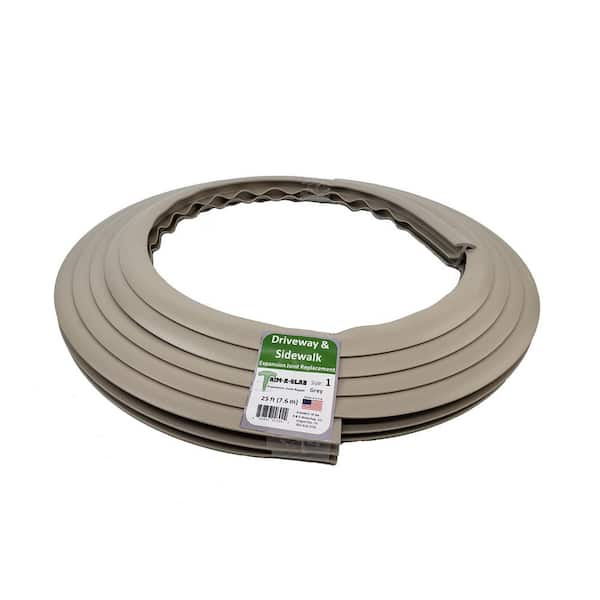 Trim-A-Slab 1 in. x 25 ft. Concrete Expansion Joint Replacement in Grey