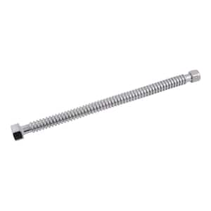 Danco 59782A 3/4 in. FIP x 3/4 in. FIP x 18 in. LGTH Stainless Steel W