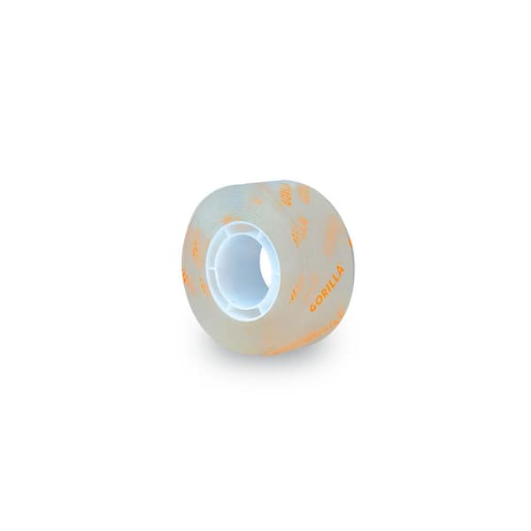Gorilla - 1 in. x 1.67 yds. Tough and Clear Mounting Anti-Slip Double Sided Tape