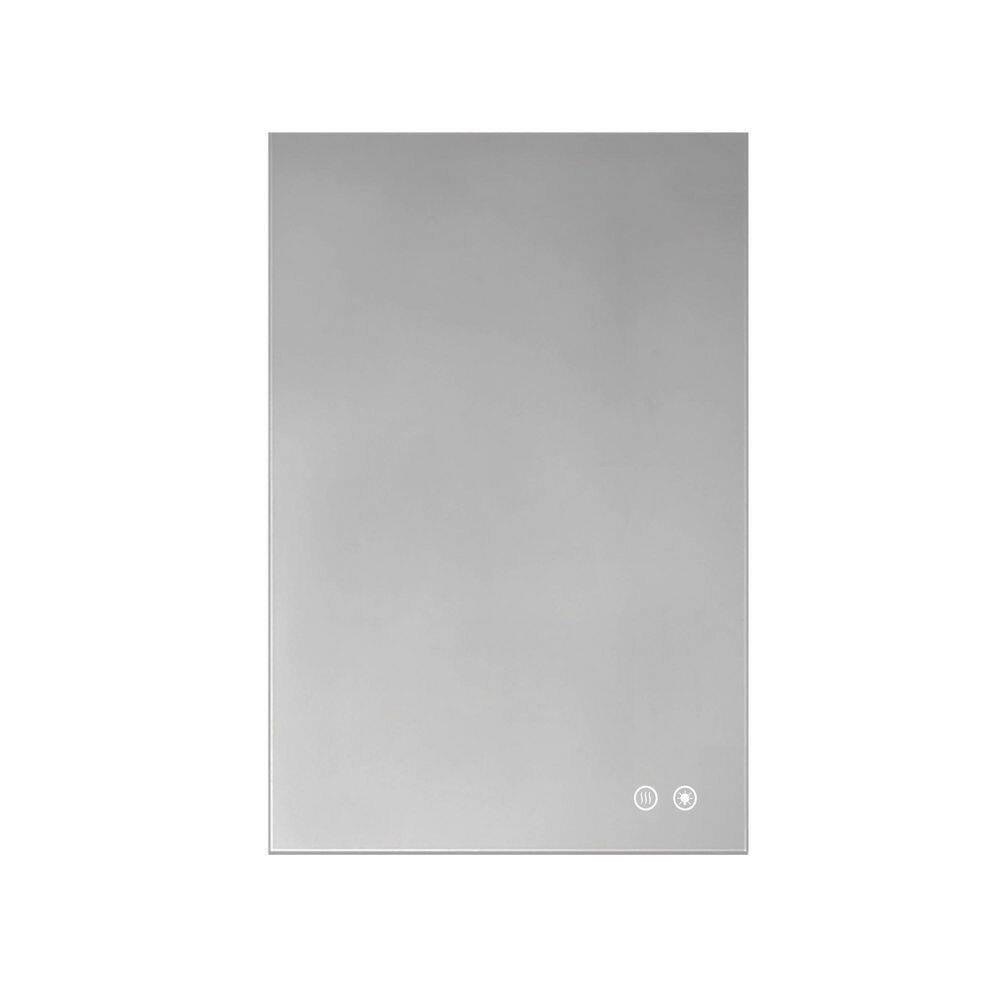 24 in. W x 36 in. H Rectangular Frameless LED Light Anti-Fog Wall Bathroom Vanity Mirror with Backlit price history on PriceWatchPro
