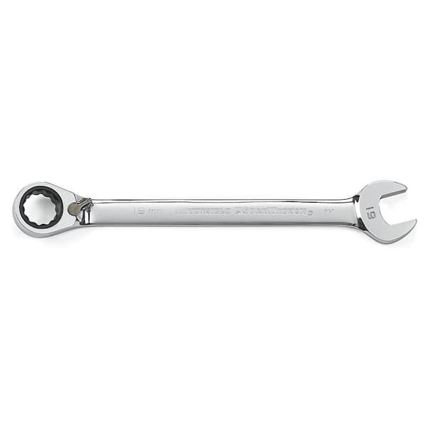 GEARWRENCH 12 mm Metric 72-Tooth Reversible Combination Ratcheting Wrench