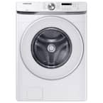 27 in. 4.5 cu. ft. High-Efficiency White Front Load Washing Machine with Self-Clean+, ENERGY STAR