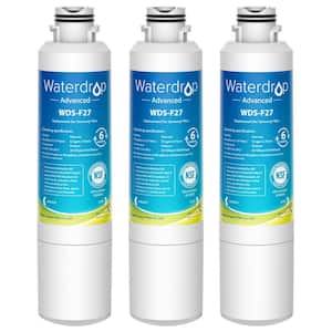 5231JA2002A Refrigerator Water Filter, Replacement for LG LT500P, GEN11042FR-08, ADQ72910911, ADQ72910901, 3-Pack